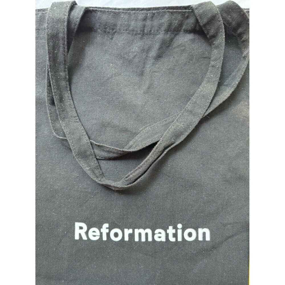 Reformation black tote‎ bag